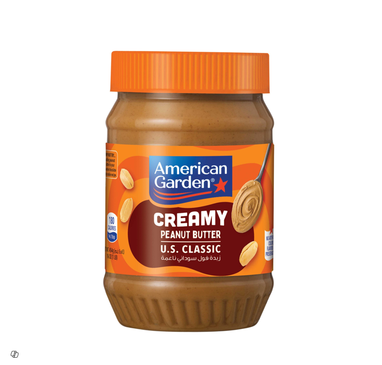 AMERICAN GARDEN CREAMY PEANUT BUTTER