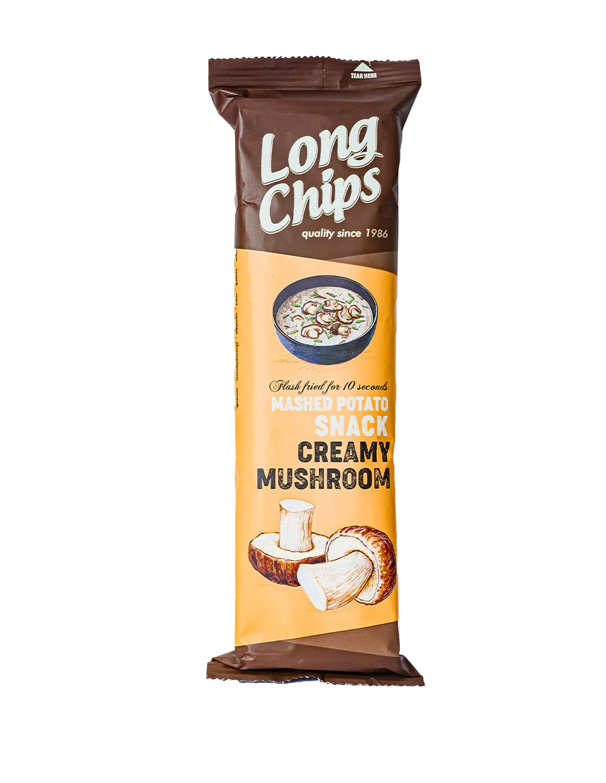 LONG CHIPS CREAMY MUSHROOM 75GM
