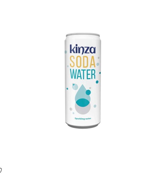 KINZA SODA WATER 250ML