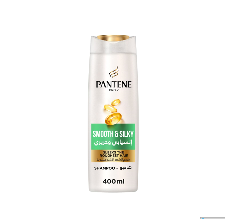 PANTENE PRO-V SMOOTH & SILKY SHAMPOO 400ml