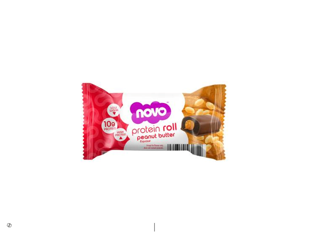 NOVO PROTEIN ROLL PEANUT BUTTER