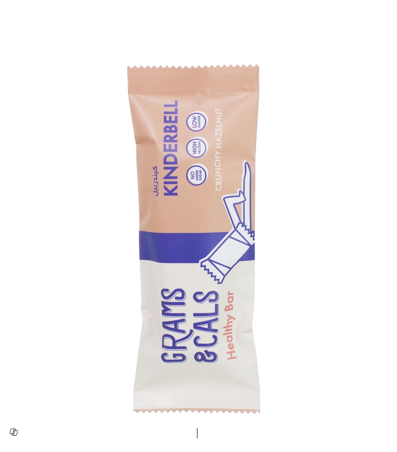 GRAM & CALS PROTEIN BARS KINDERBELLS FLAVOR