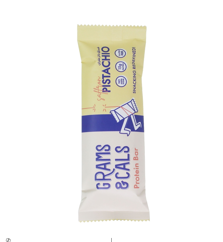 GRAM & CALS PROTEIN BARS SAFFRON FLAVOR