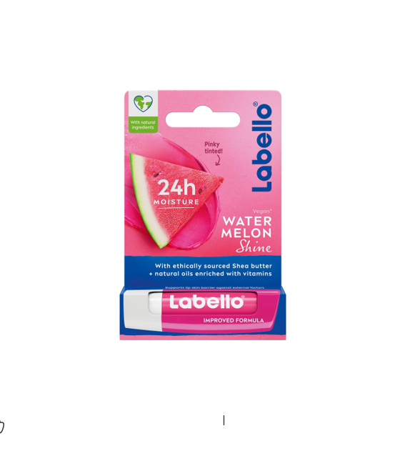 LABELLO 24HR MOIST SHINE WATERMELON 4.8GM