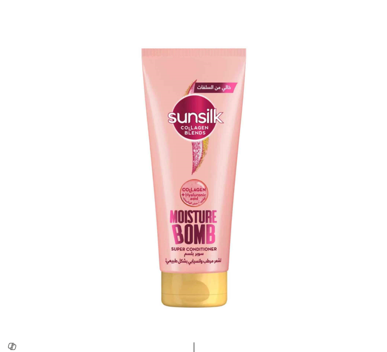 SUNSILK MOISTURE BOMB SUPER CONDITIONER 170ml