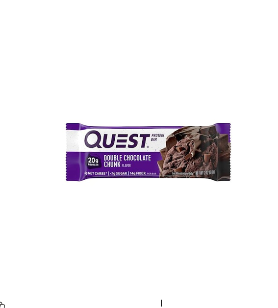 QUEST DOUBLE CHOCOLATE CHUNK PROTEIN BAR