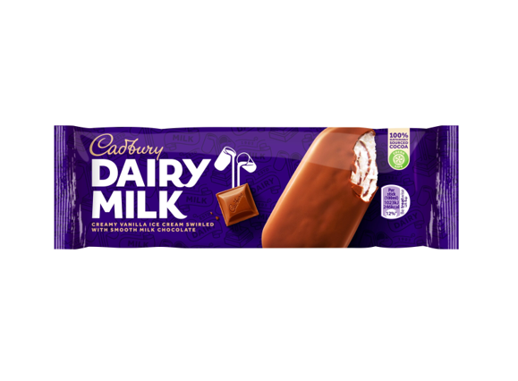 CADBURY'S DAIRY MILK SWIRL ICE CREAM 90ML