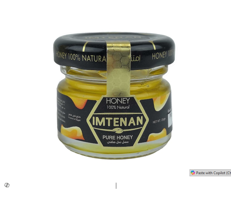Imtenan Pure Natural Honey Glass Potrion 27gm