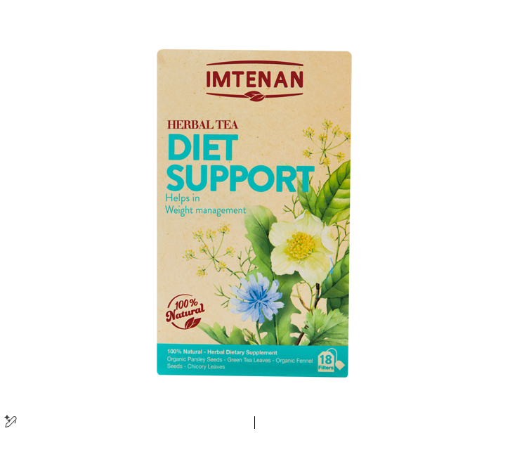 Imtenan Natural Diet Support Tea 18tb