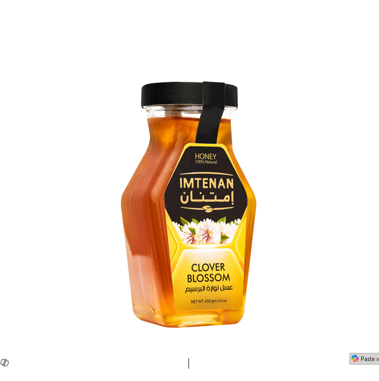 Imtenan Clover Blossom Honey Hexagonal 450gm