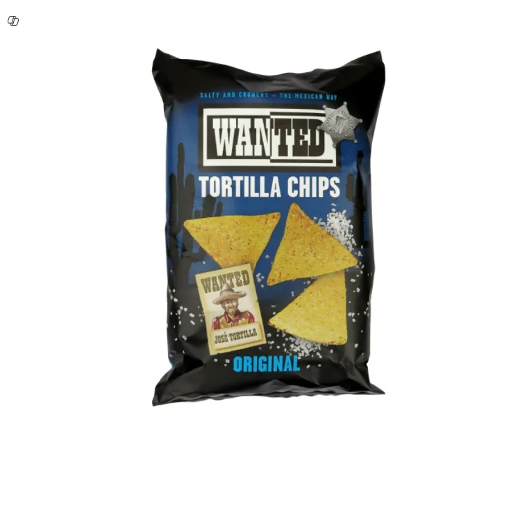 Wanted tortilla chips salt 200gm 