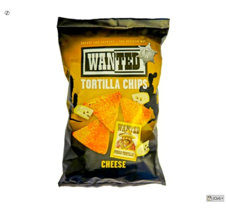 Wanted tortilla chips cheese 200gm