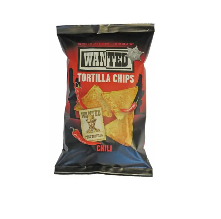 Wanted tortilla chips chilli 200gm