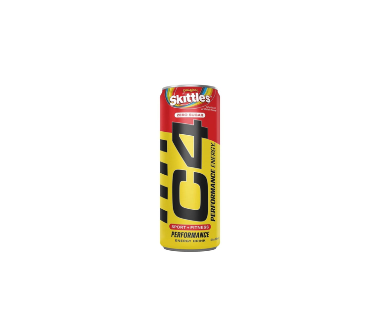 C4 energy drink skittles 473ml