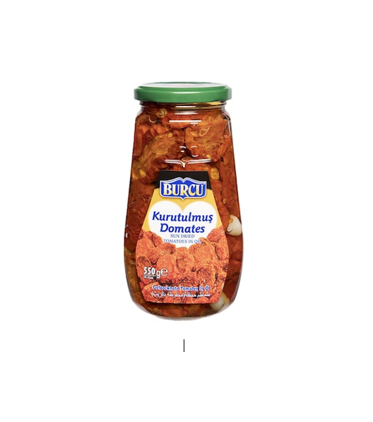 burcu sun dried tomatoes in oil 550g 
