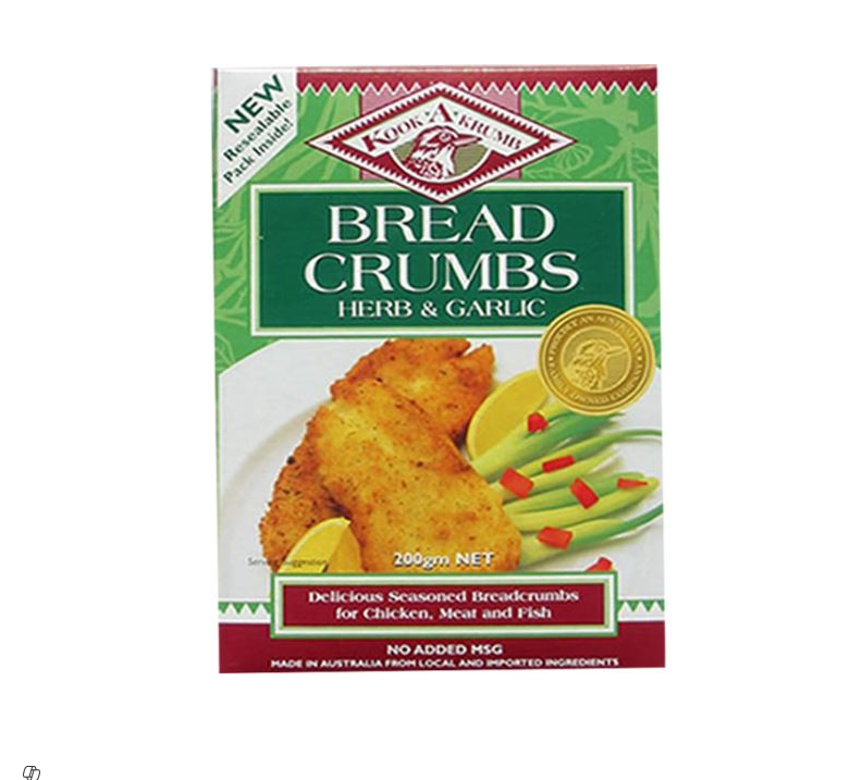 bread crumbs garlic