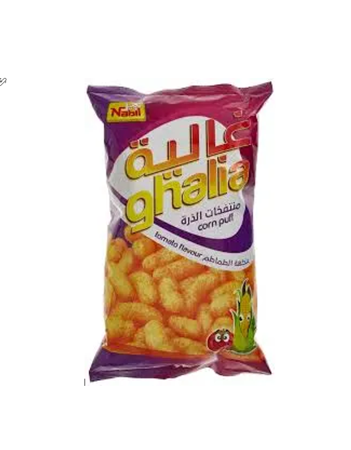 Nabil Ghalia TOMATO FLAVOR CORN PUFF 64GM