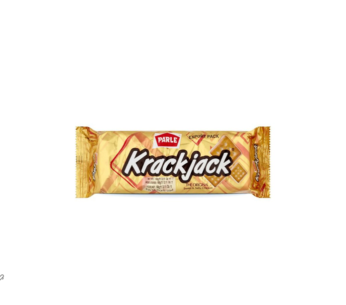 Parle Krackjack Sweet & Salty Cracker Biscuits 60GM