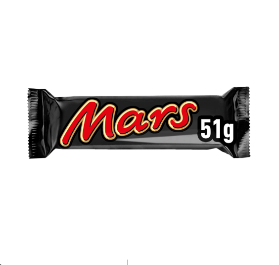 Mars Chocolate Bar 51g 