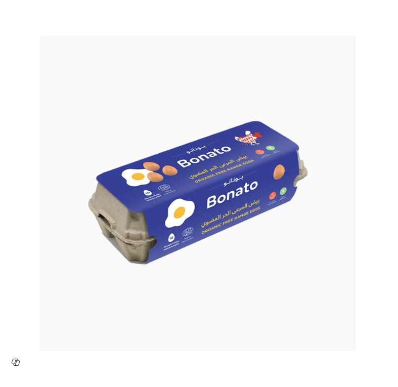 BONATO ORGANIC FREE-RANGE EGGS 10PCS