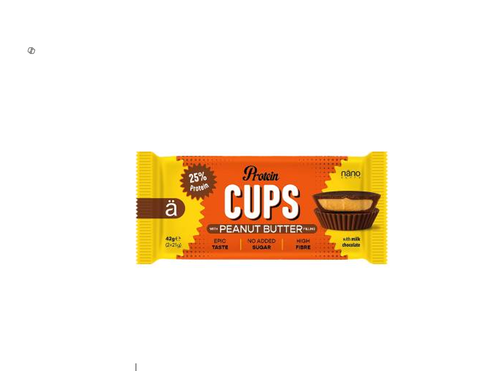 Nanosupps protein cups with peanut butter 42g