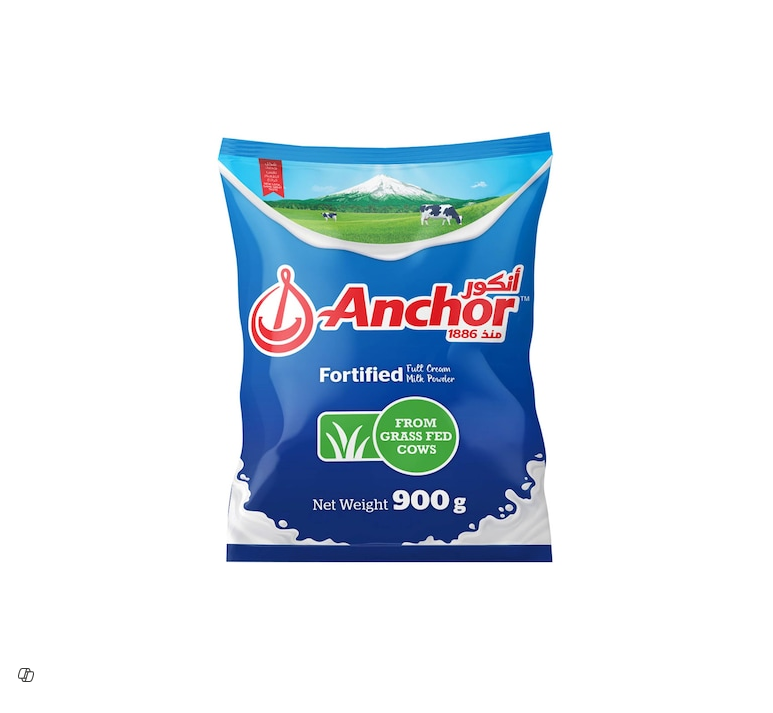 Anchor Fortified Full Cream Milk Powder (Special Offer) 900GM