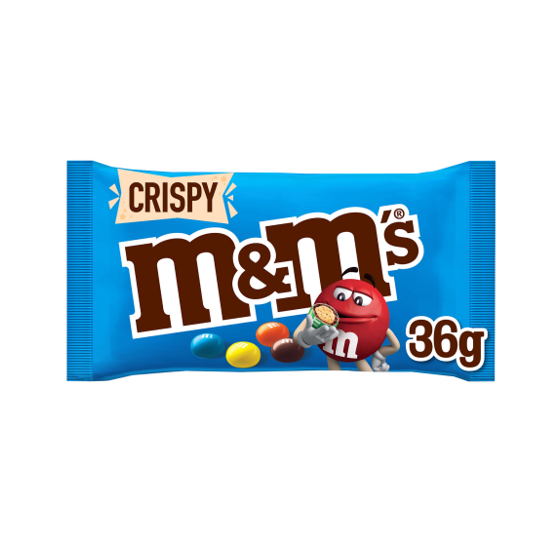 M&M CHOCOLATE CRISPY 36GM 