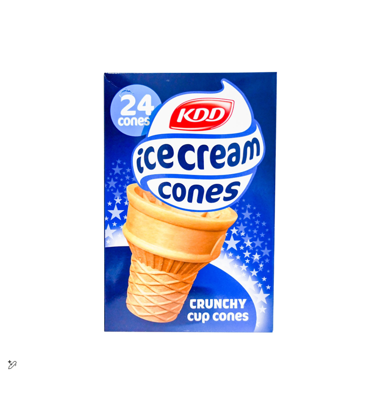 KDD BISCUITS CRUNCHY CUP CONES 24PCS
