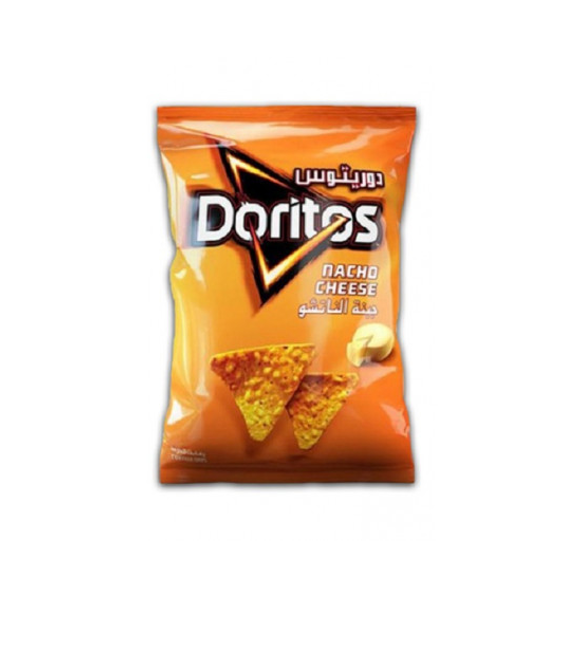 Doritos Nacho Cheese Tortilla Corn Chips Export 92.1g 