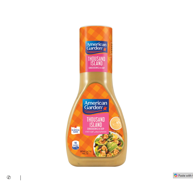American Garden Thousand Island Dressing & Dip 267ml
