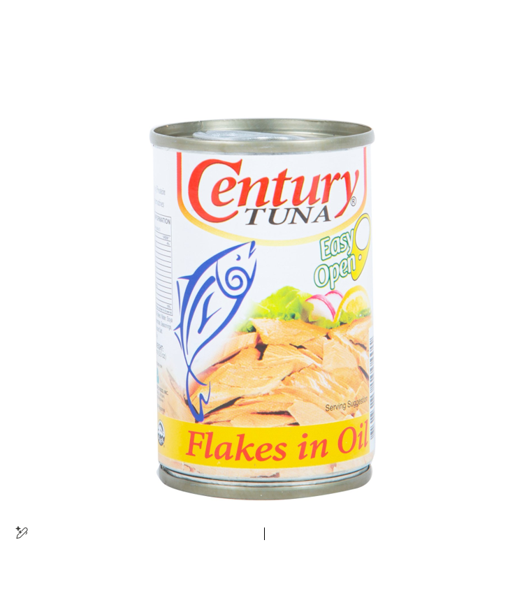 CENTURY TUNA FLAKES IN OIL 155GM