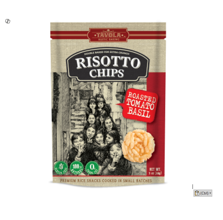 Risotto Chips - Tavola Italian ROASTED TOMATO BASIL 84 GM