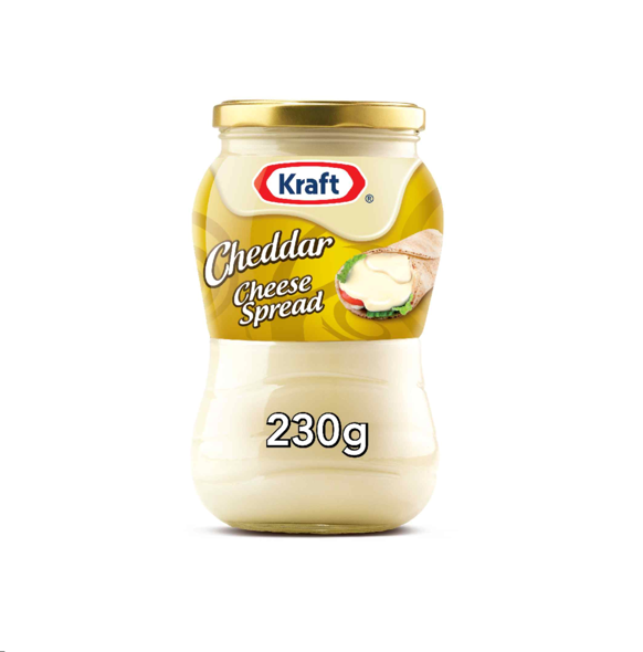 Kraft Original Cheddar Cheese Spread 230GM