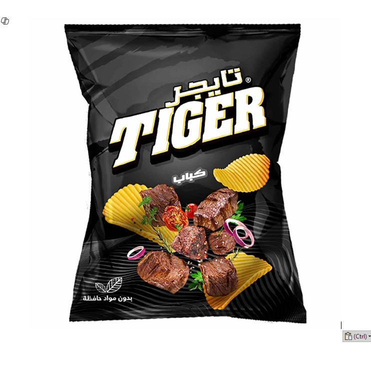 TIGER CHIPS KABAB FLAVOR 47GM