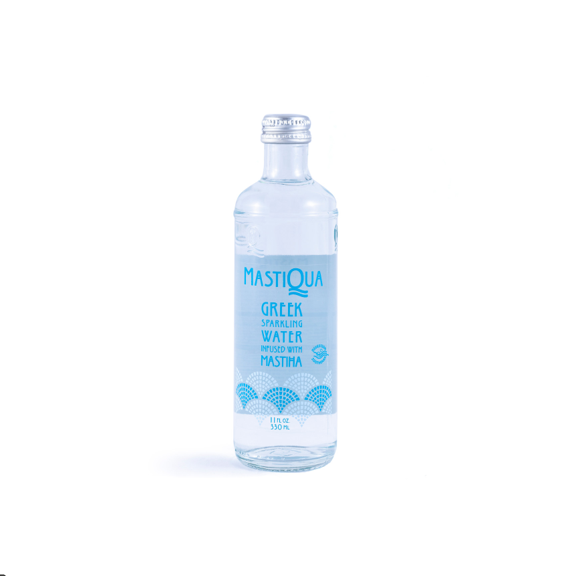 MASTIQUA WATER 330ML GLASS BOTTLE