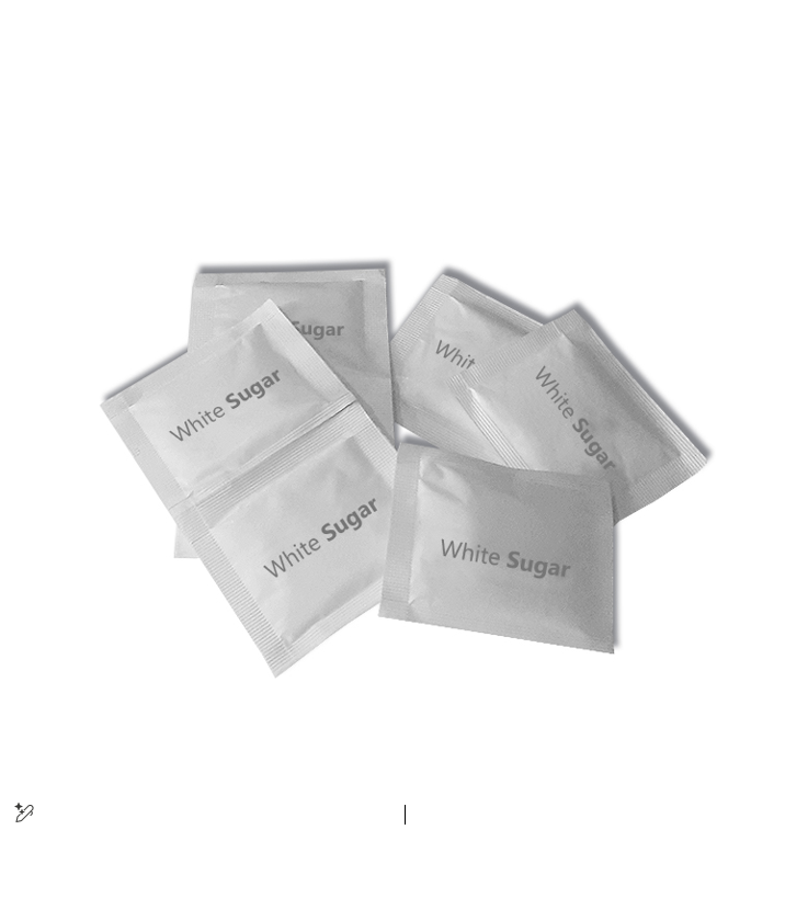 WHITE SUGAR SACHET 1000PCS