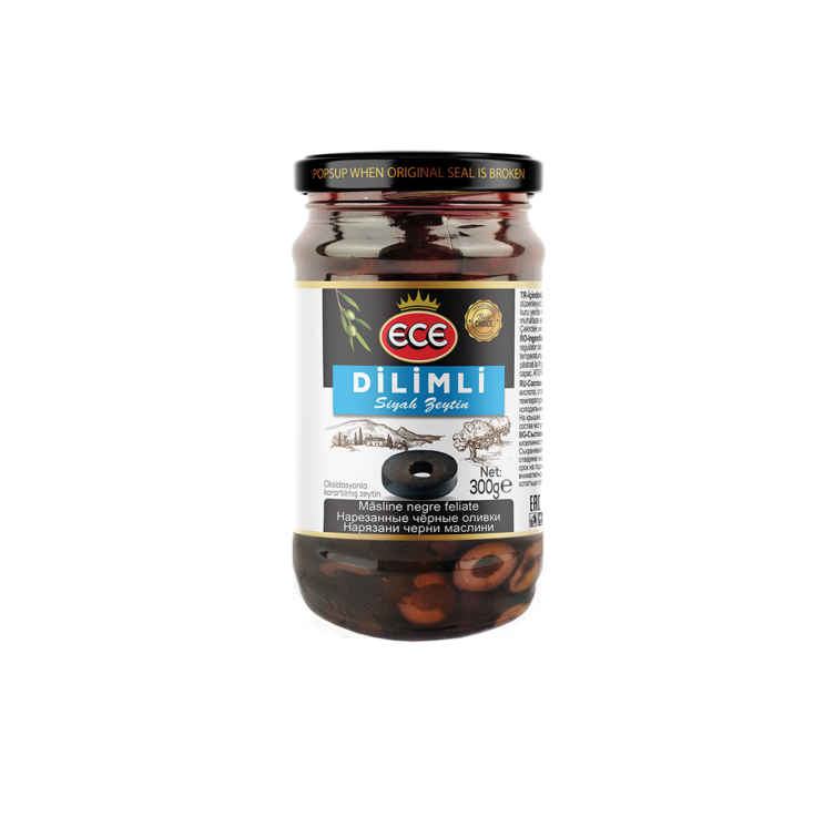 E.C.E SALAD SLICED OLIVE 640GM