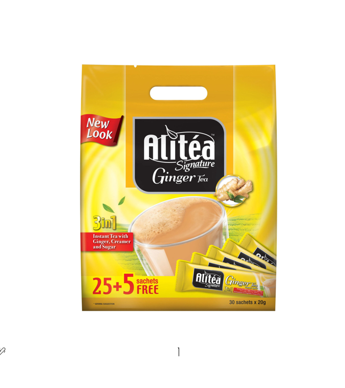ALI TEA GINGER TEA 25+5 STICKS 20GM