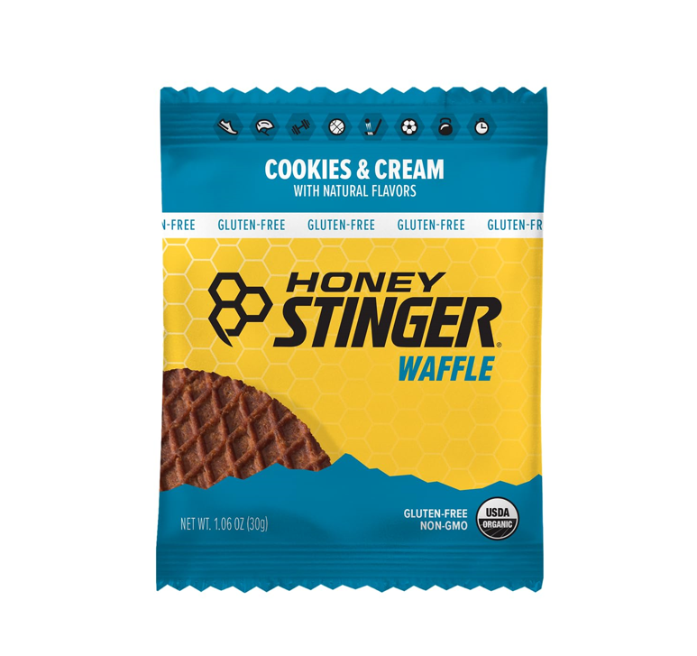 Honey stinger cookies and cream energy waffle 30g