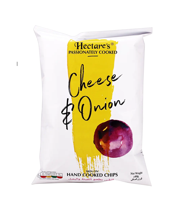 HECTARES CHIPS ASSORTED CHEESE & ONION FLAVOR 15GM