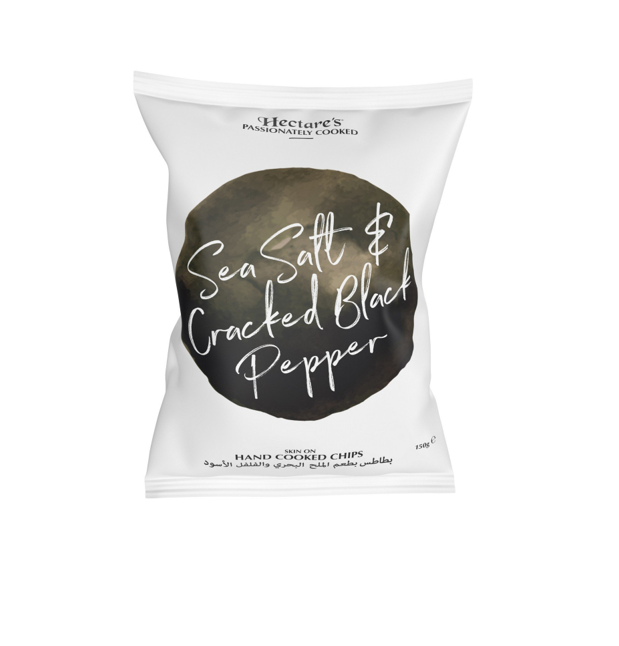 HECTARES CHIPS ASSORTED SEA SALT & CRACKED BLACK PEPPER FLAVOR 15GM