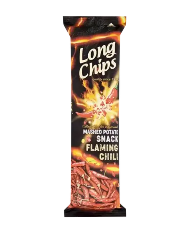 LONG CHIPS POTATO FLAMING CHILLI 