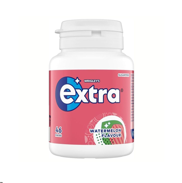 EXPORT EXTRA CHEWING GUM WATERMELON FLAVOR 46PCS