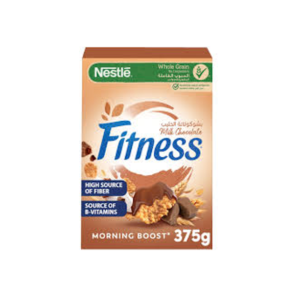 NESTLE FITNESS CHOCOLATE CEREAL 375GM