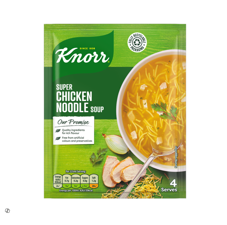 KNORR QUICK SOUP CHICKEN NOODLE SOUP 15GM