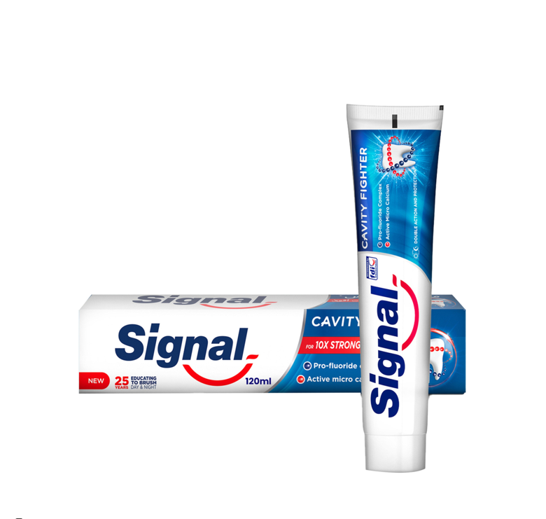SIGNAL TOOTHPASTE CAVITY FIGHTER 120ML