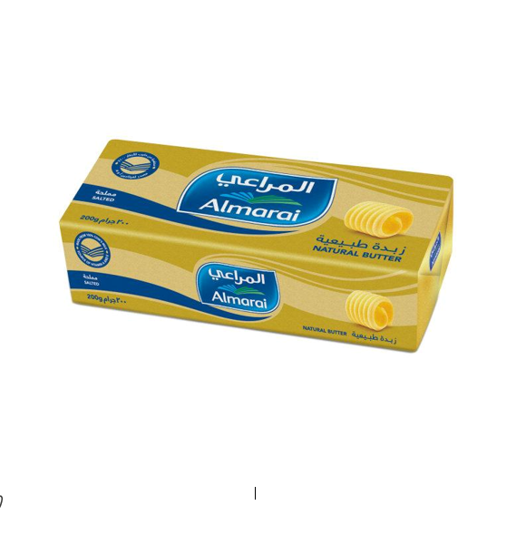ALMARAI SALTED BUTTER 200GM