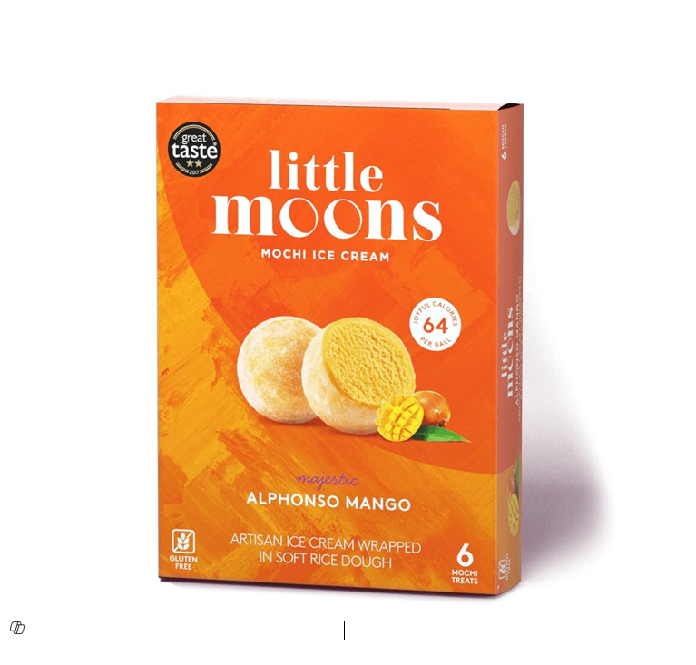 LITTLE MOONS ALPHONSO MANGO ICE CREAM 100GM 