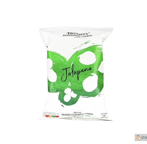Hectare's Passionately HAND COOKED CHIPS- JALAPENO  15GM