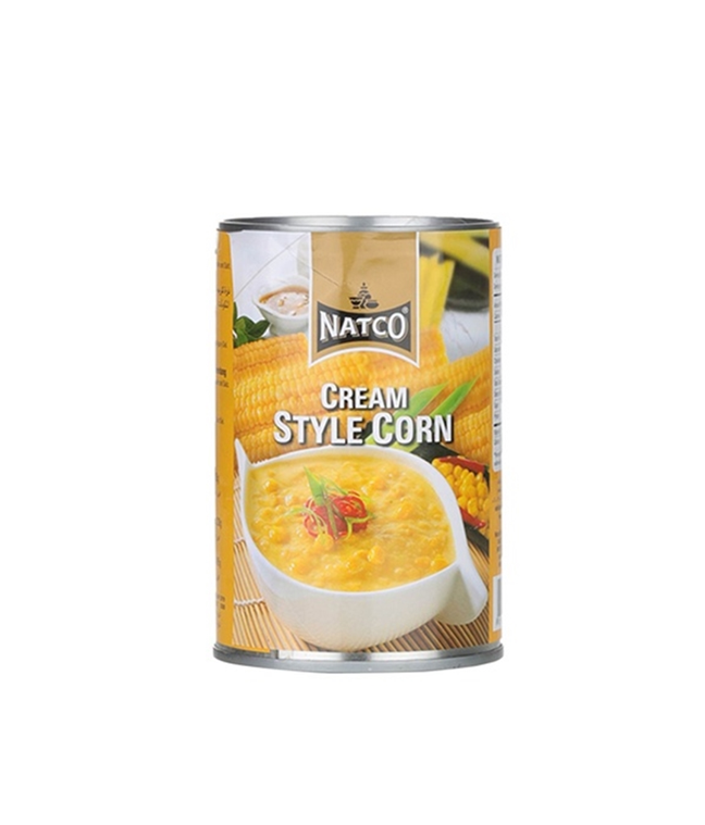 Natco Cream Style Corn - cholesterol free 485GM